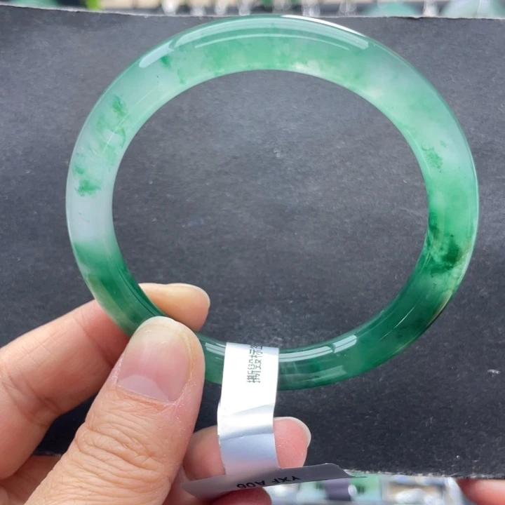 石英质玉未镶嵌手镯54-55