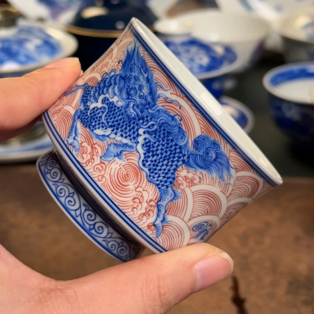 纯手工手绘陶瓷茶具