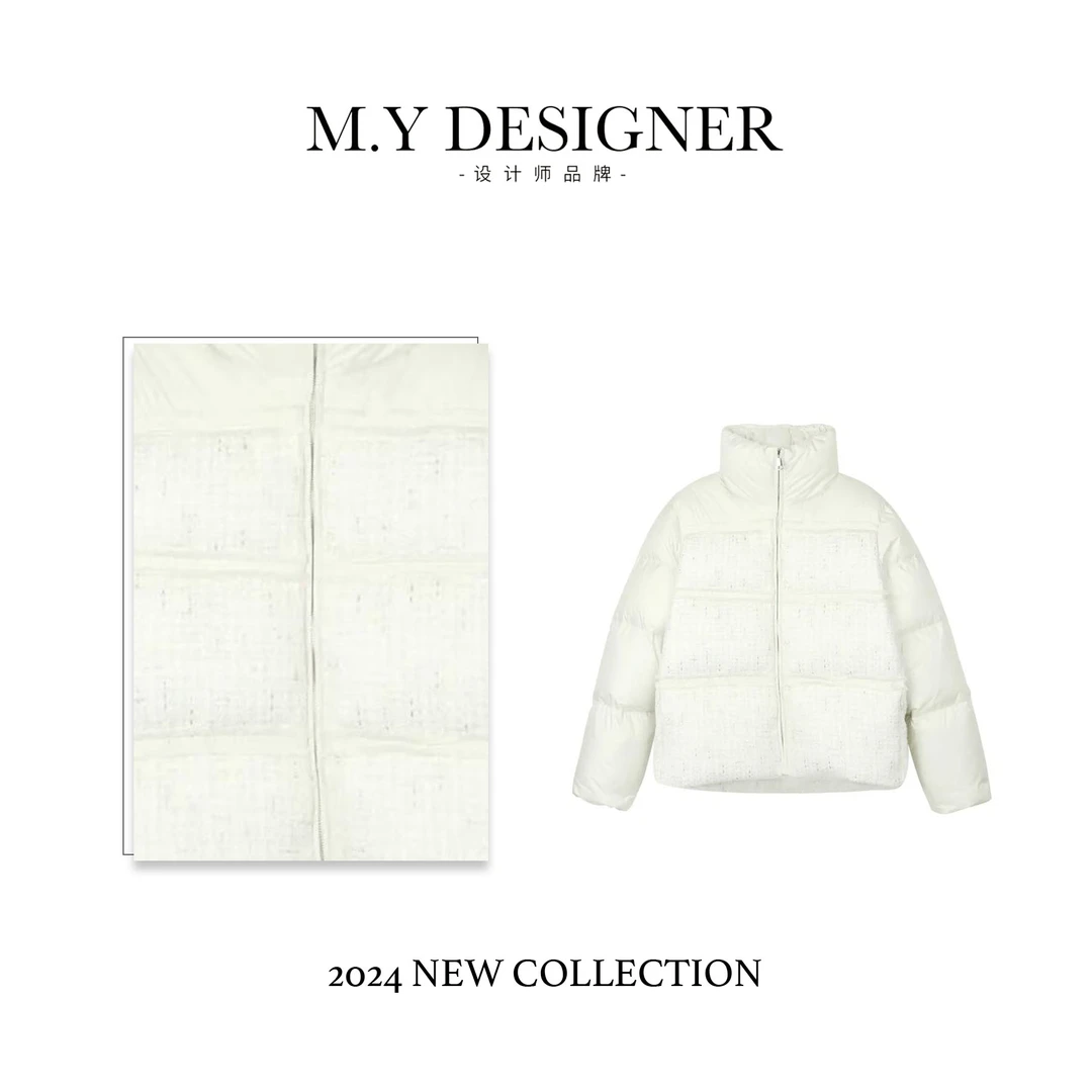 YM005冬季高级感精品系列小香风羽绒服女长袖