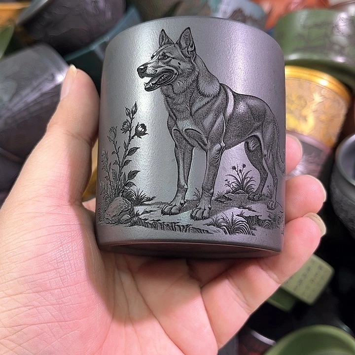 茶杯紫砂全手工紫砂主人杯