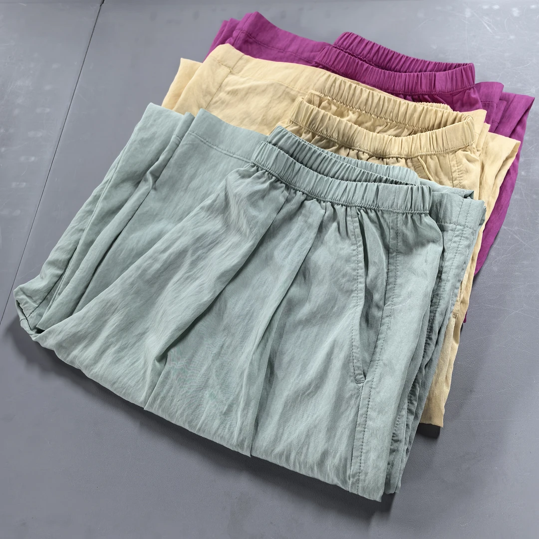 二号空气皱皱裤