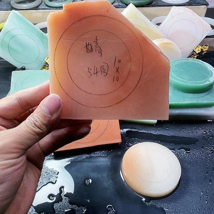 【闪购商品】石英质玉手镯未镶嵌也*加工定制