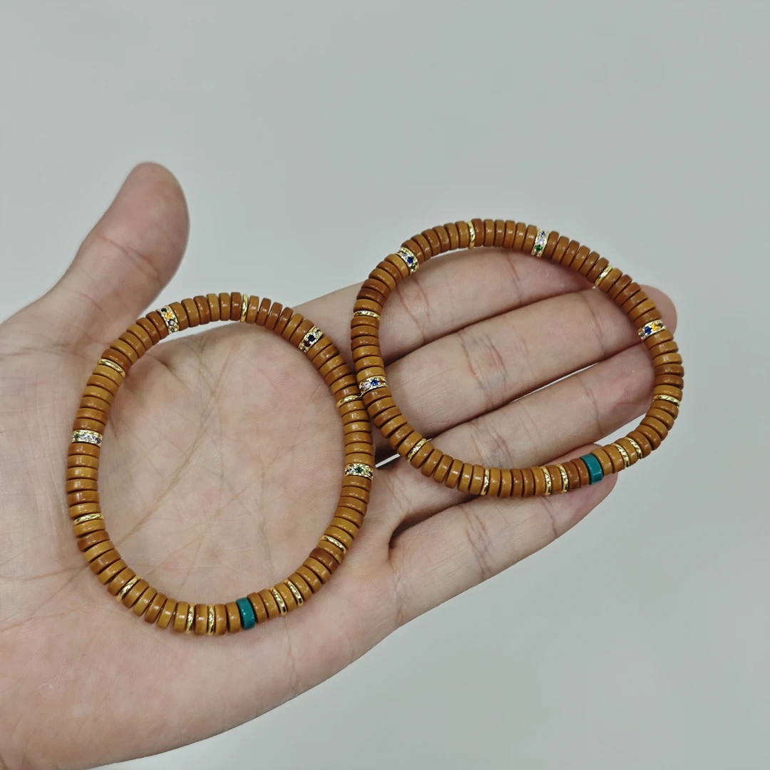 【举石】S07-S5062-99橄榄核合金手串（一件/多样性/约5mm+）J