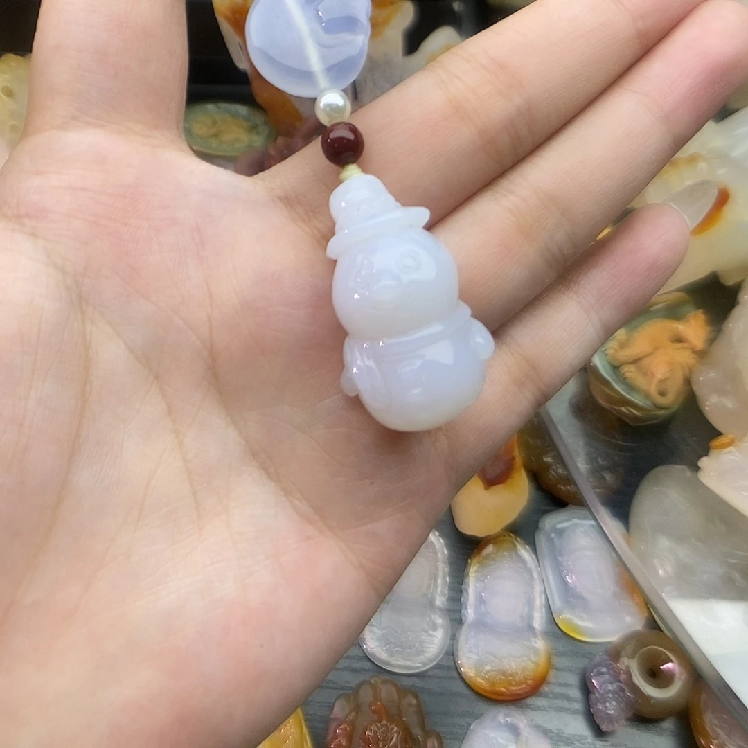 玛瑙/玉髓未镶嵌颈饰