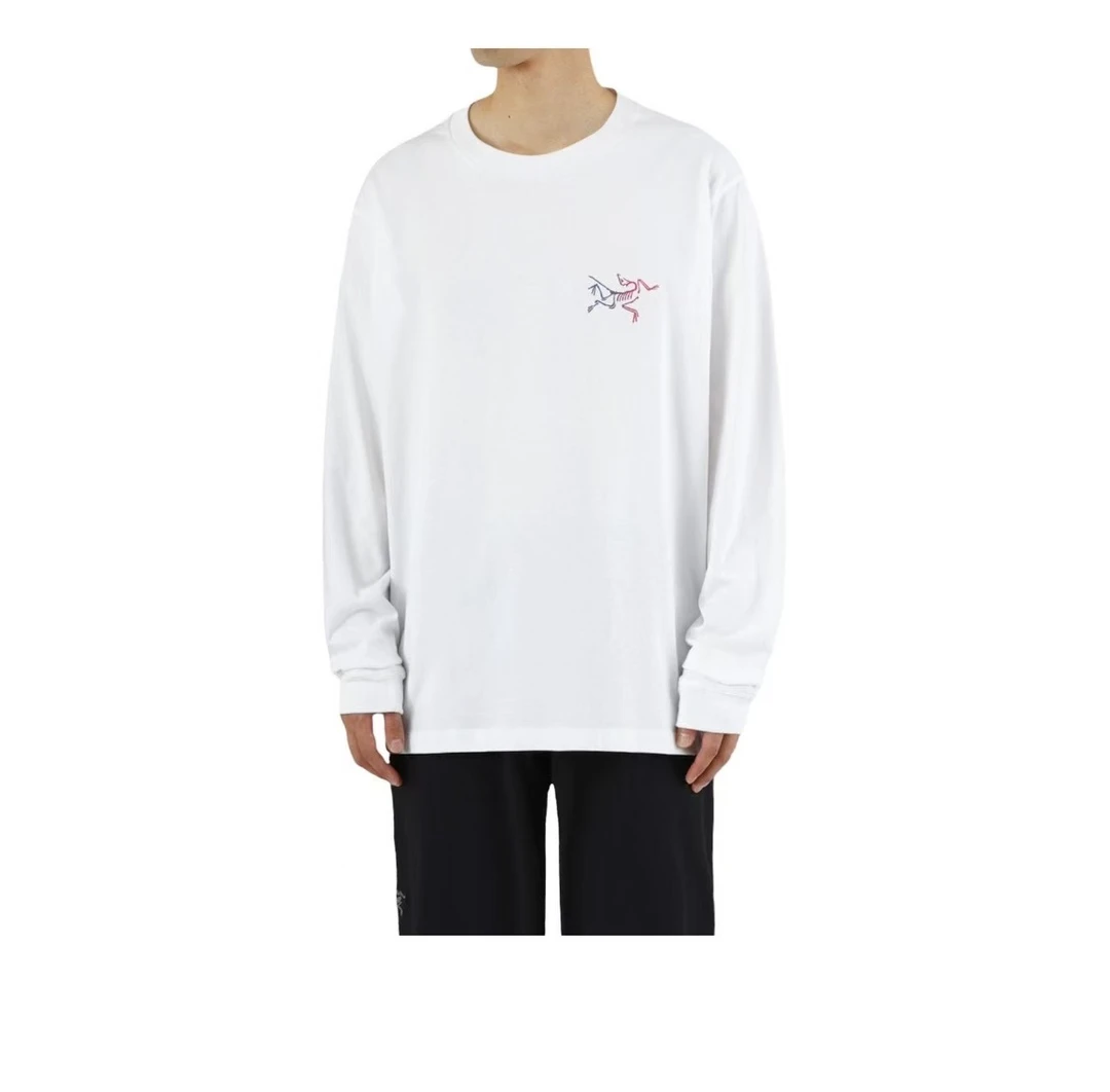 ARC'TERYX/始祖鸟Kragg Cotton Heatmap 彩标长袖T恤