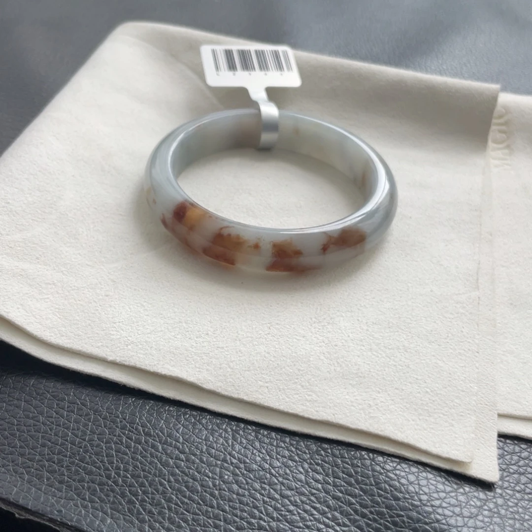 翡翠未镶嵌手镯纹54