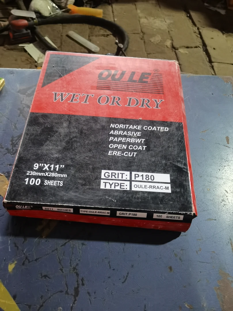 日本砂纸，180目，发货，一单，50张