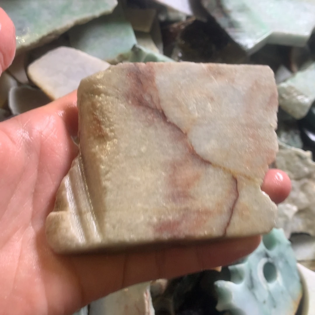 翡翠颈饰未镶嵌缅甸翡翠