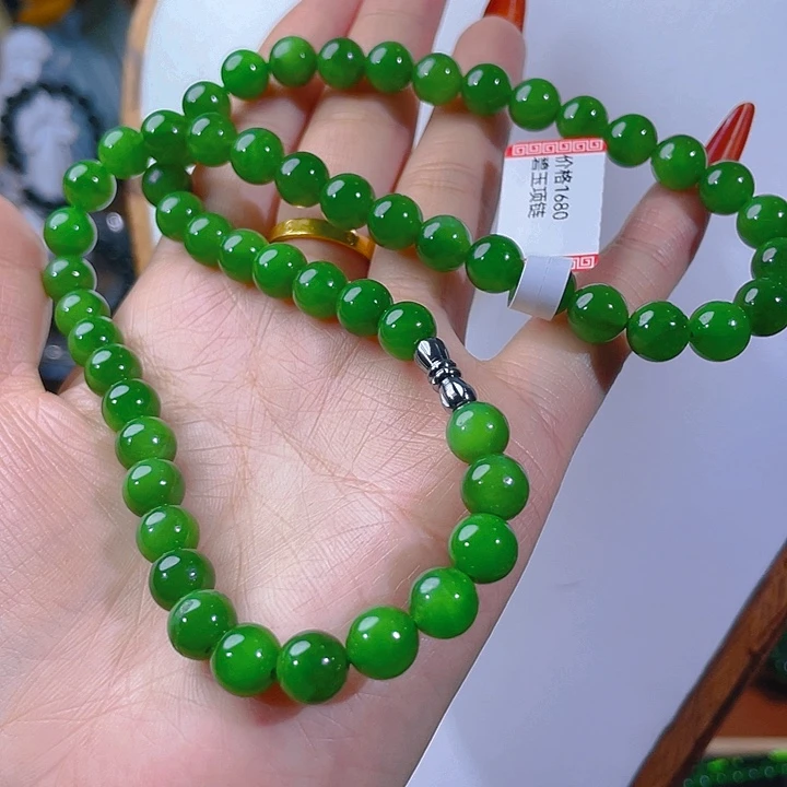 和田玉（碧玉）未镶嵌颈饰8