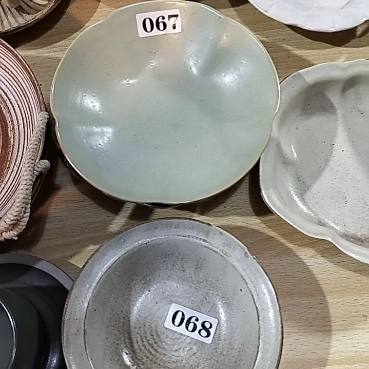 瓷片微瑕粗陶067068两个一组