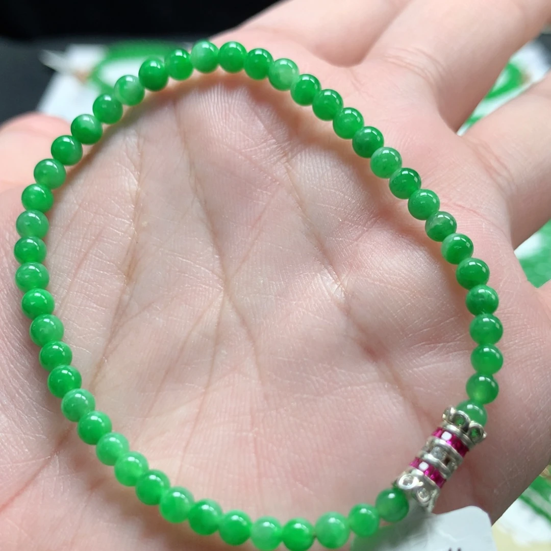翡翠未镶嵌手链翡翠