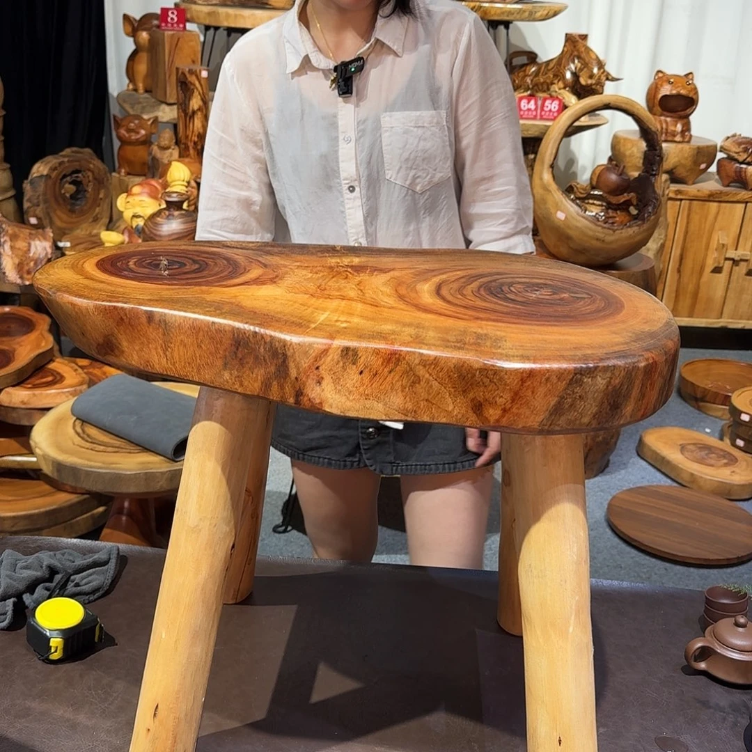 香樟木干泡摆件木头腿