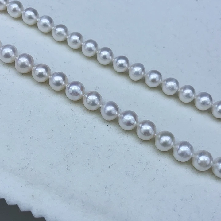 淡水珍珠颈饰银S925镶嵌➕7.8