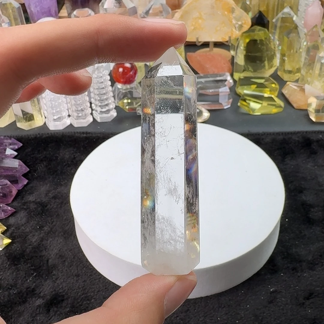 未镶嵌珠宝半成品水晶白水晶