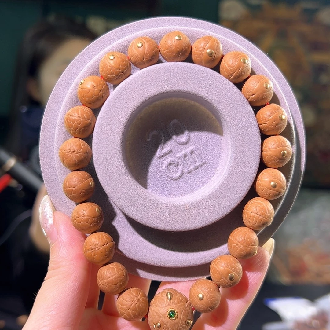 凤眼菩提手串12单舱镶嵌
