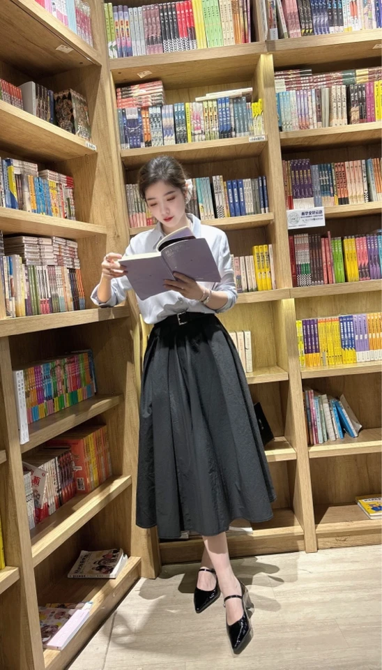 玛丝恩迪新款半身伞裙