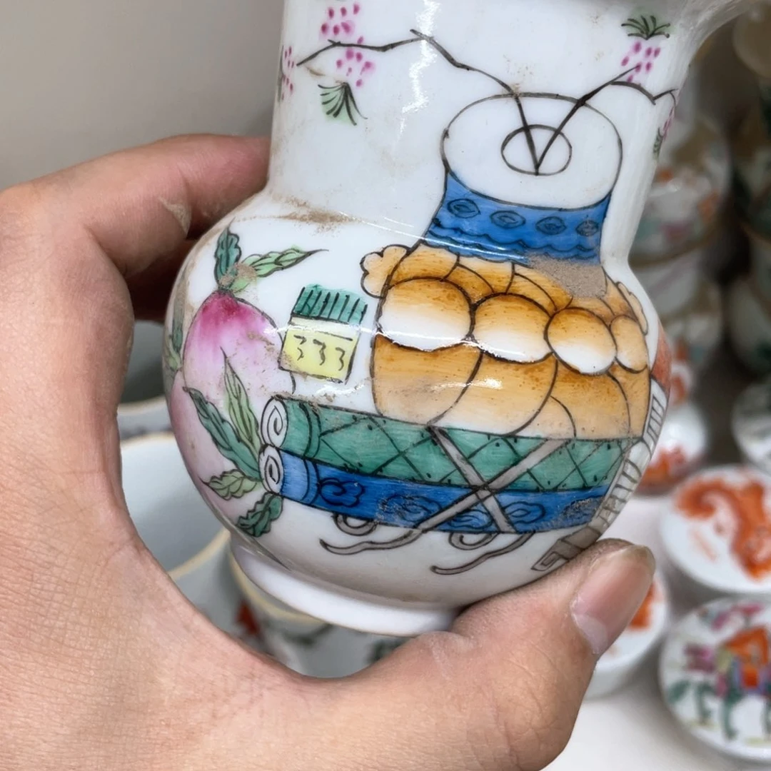 摆件手绘陶瓷作品欣赏