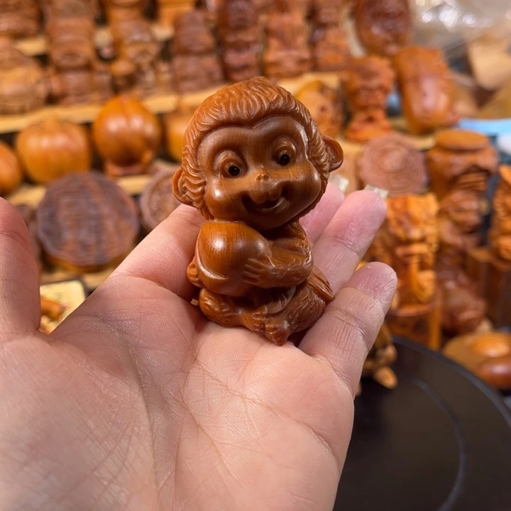 感***觉柏木（崖柏）崖柏手把件