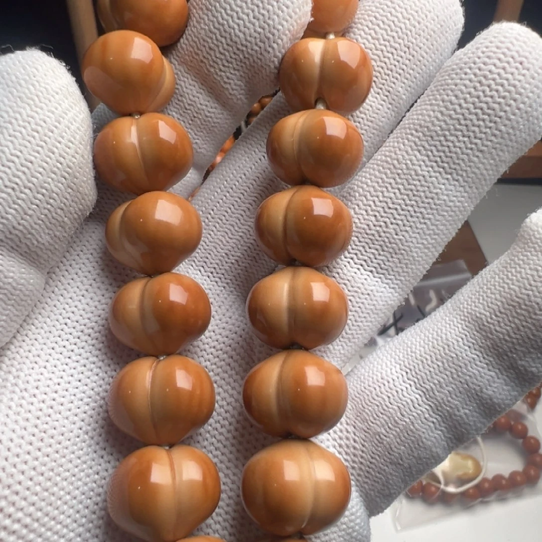 ****肉猴头核桃手串猴头