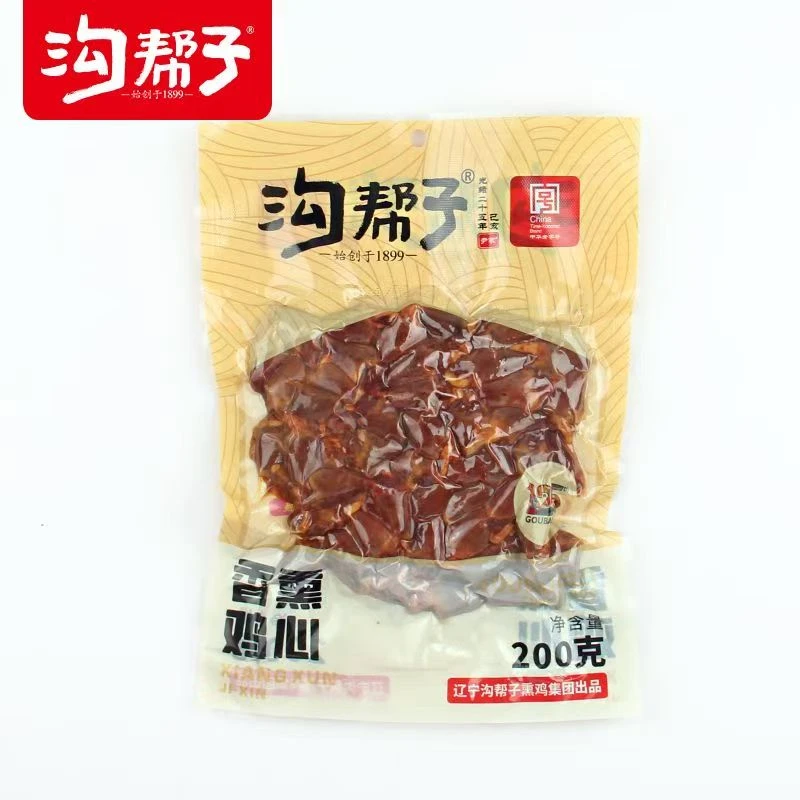 沟帮子尹家香熏鸡心200g
