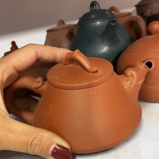 全手工制作宜兴紫砂壶