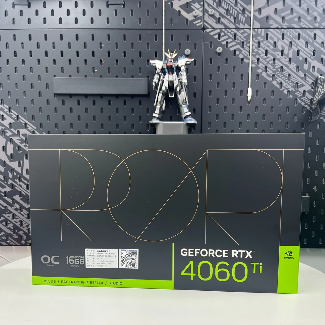华硕PROART GeForce RTX4060TI-O16G 创艺国度系列专业独立显卡