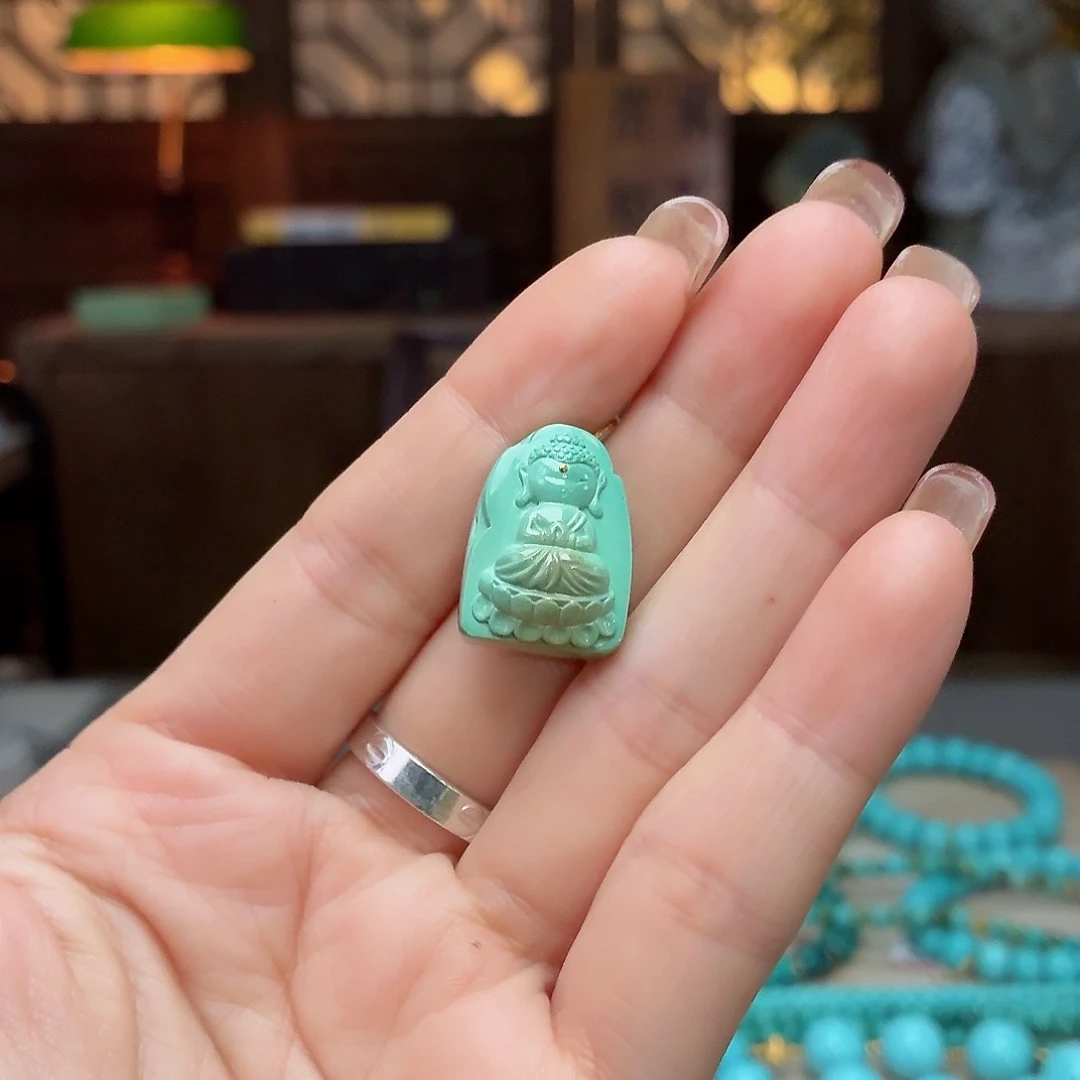 未镶嵌绿松石珠宝奇石