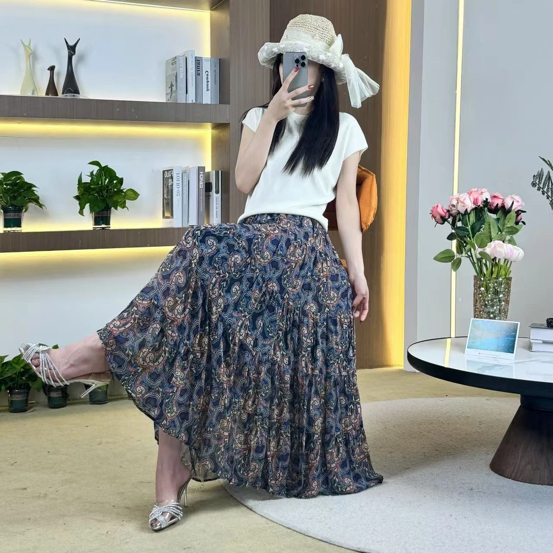 18号链接 2025夏季新款气质显瘦小众半身裙