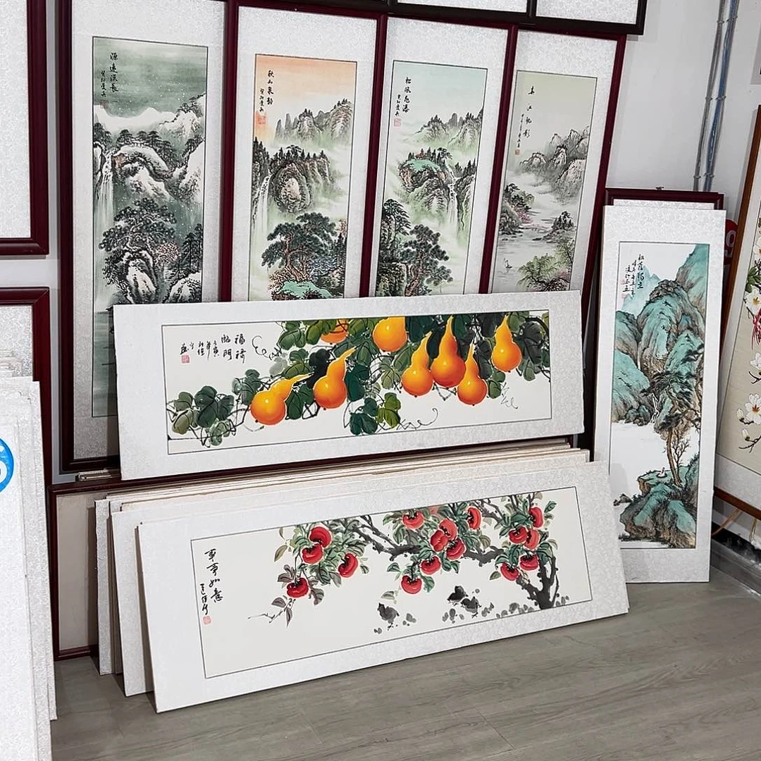 H***a国画手绘保证假一罚万