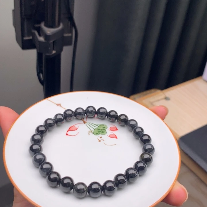 翡翠未镶嵌手链翡翠y1819 卡7.6