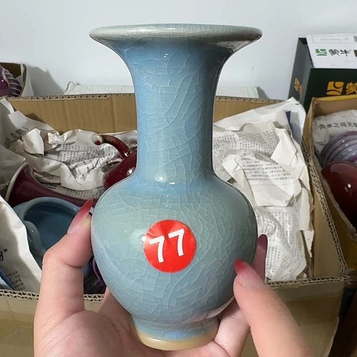 陶摆件郑家钧窑摆件