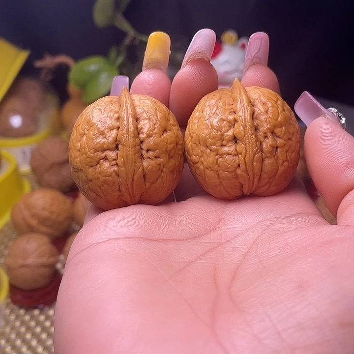 文玩核桃把件谜****人120粗筋大屁桃