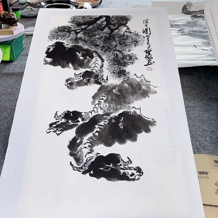 国画张圣敏先生纯手绘作品