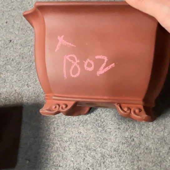 紫砂花盆上***…紫砂花盆