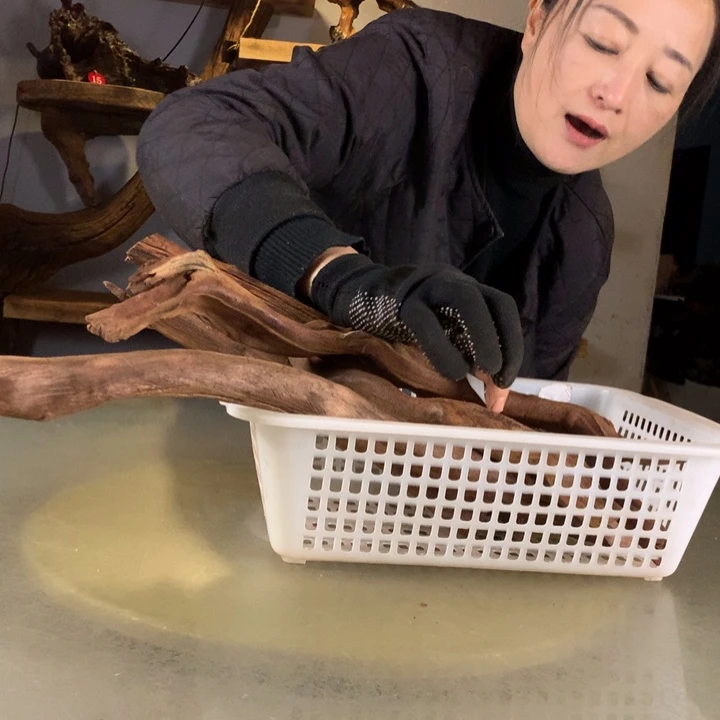 缘***天然的云南紫柚木会黄水