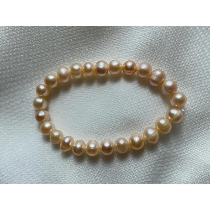 508.天然珍珠金桔百搭手链