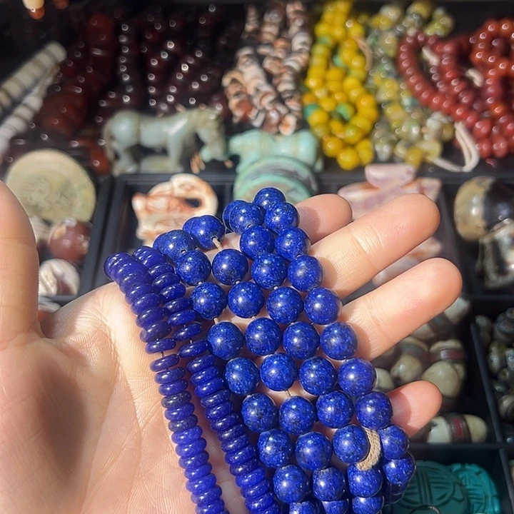 国***案玛瑙/玉髓合金颈饰