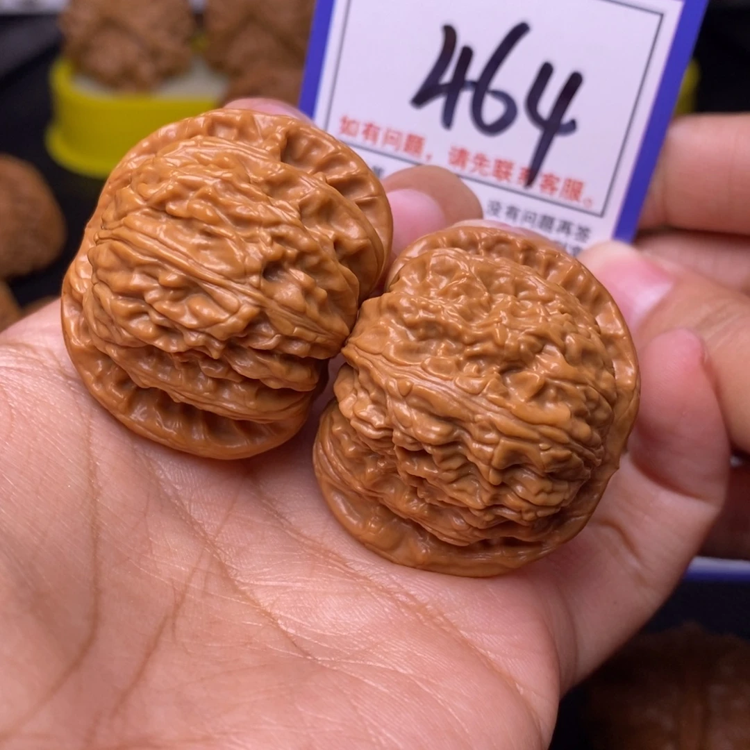 把件文玩核桃39➕闷白464