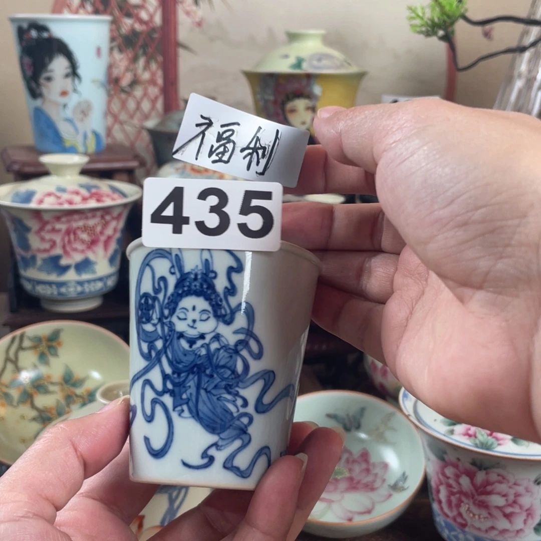 景德镇手绘茶具原创