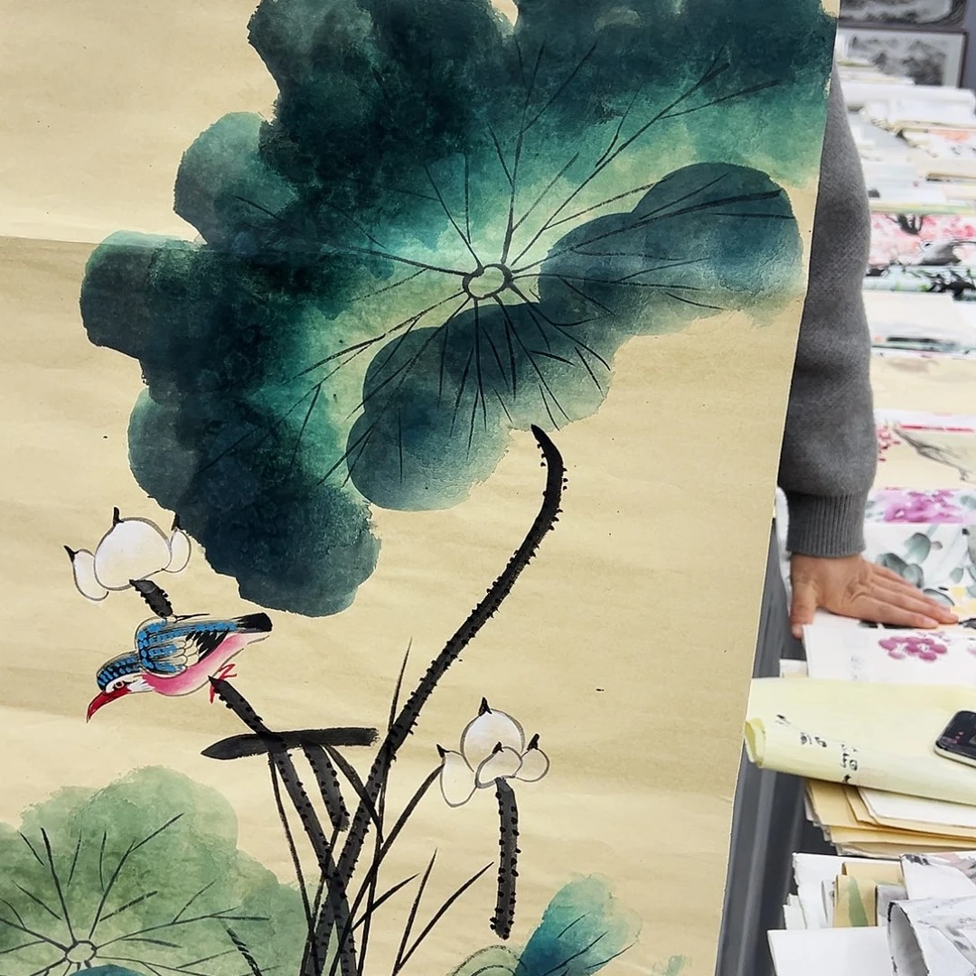 国画纯手绘作品欣赏