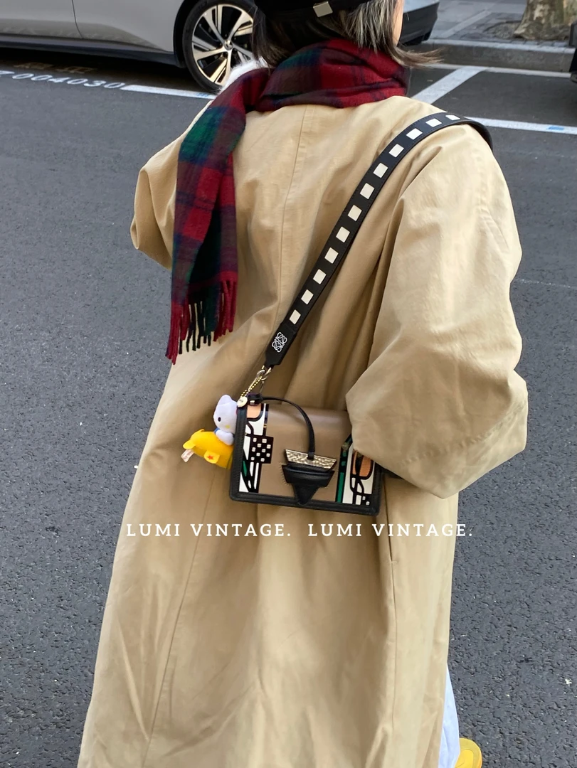 95新 LOEWE/罗意威 巴塞罗那小号斜挎包 64466431