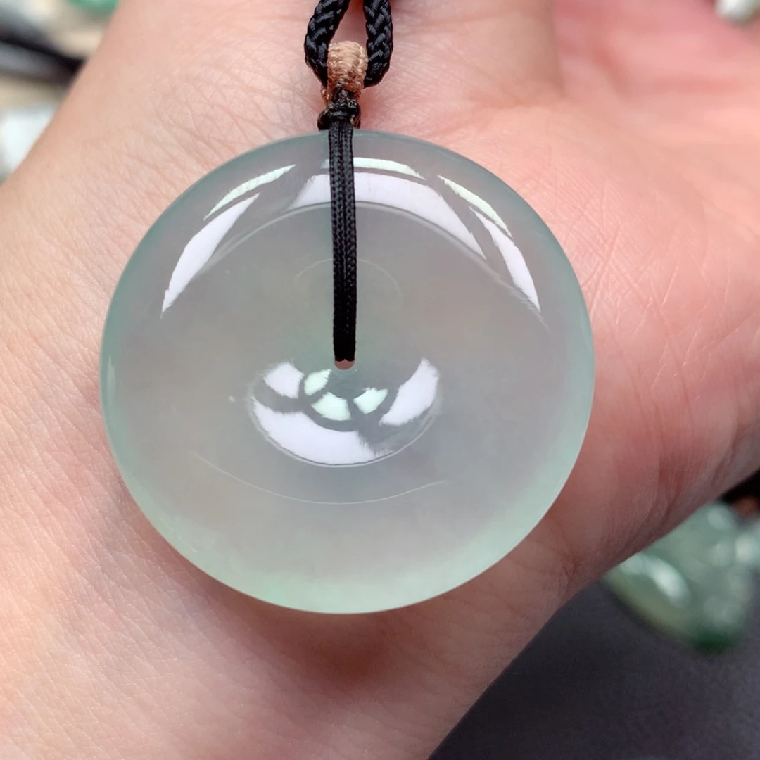 颈饰未镶嵌翡翠扣子