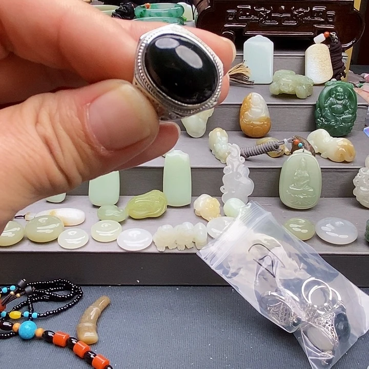 颈饰未镶嵌和田玉攸***天