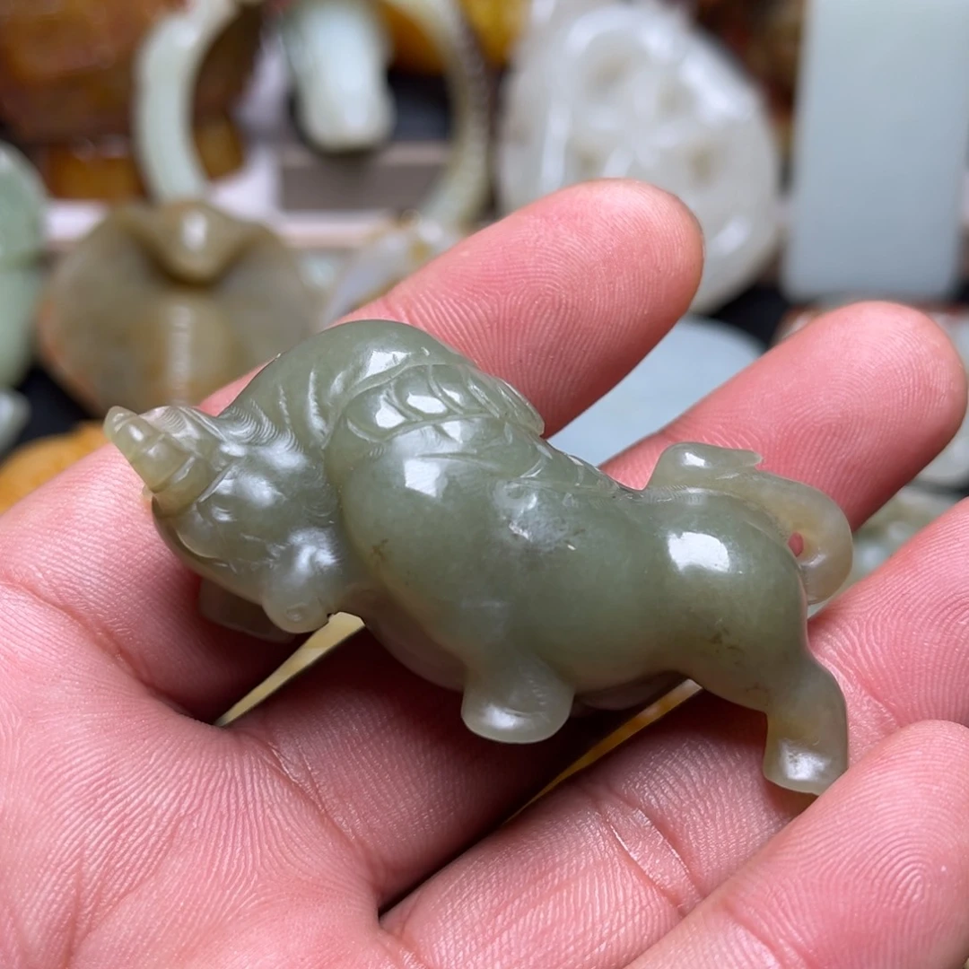 和田玉挂件未镶嵌用****8