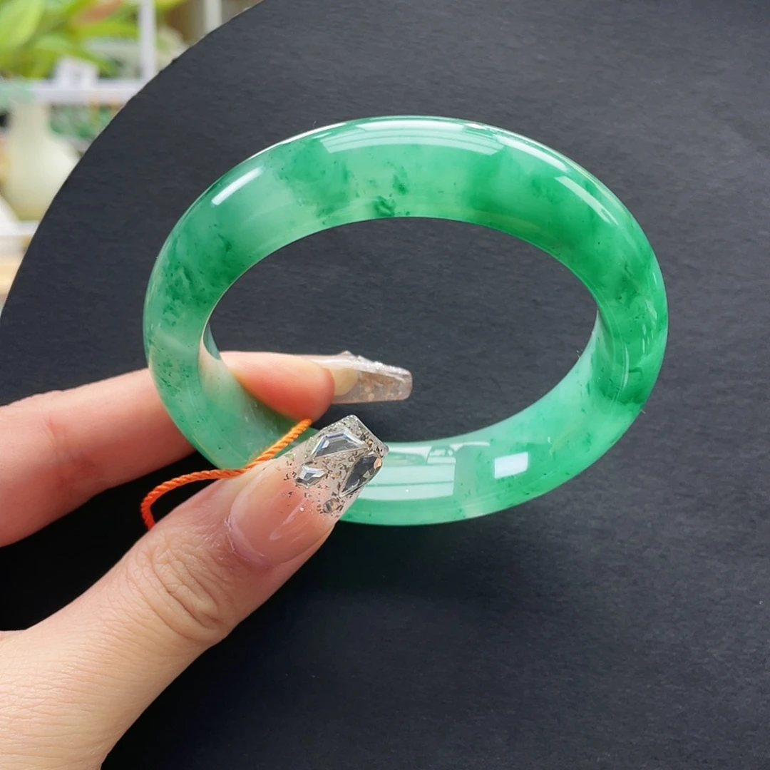 石英质玉未镶嵌手镯54.6