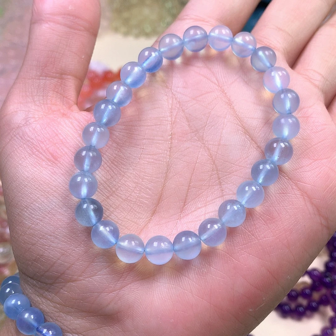 水晶手链未镶嵌琅**月天然