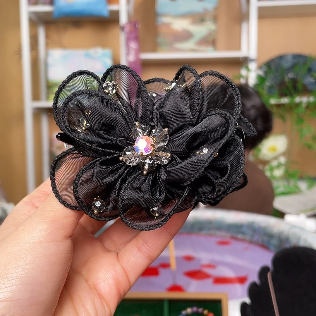 扇子发饰发饰头饰发夹