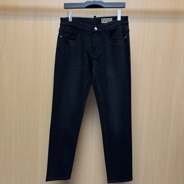 【裤子先生】2220秋季新款莱赛尔经典弹力百搭直筒黑灰牛仔库