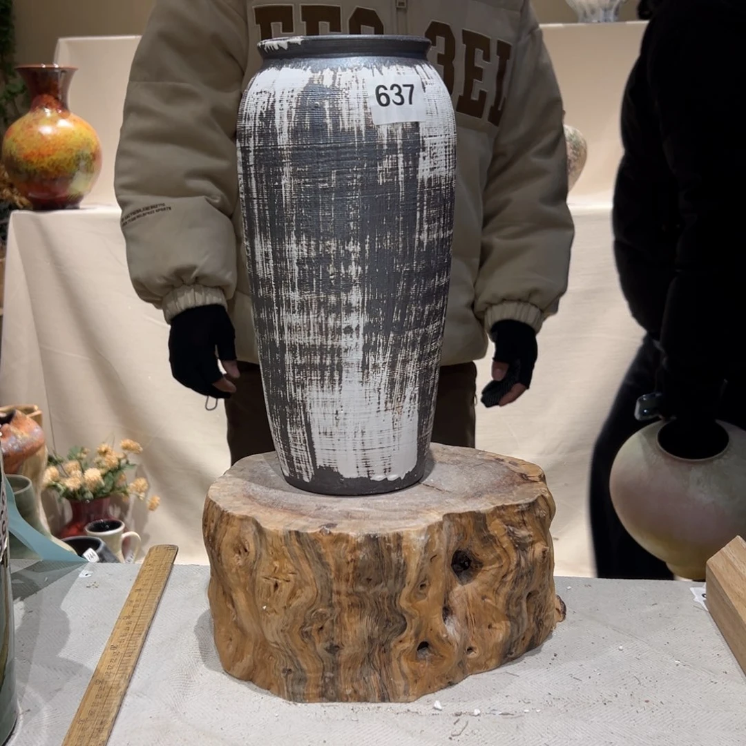 景德镇高温陶瓷637花瓶摆件花瓶摆件花瓶