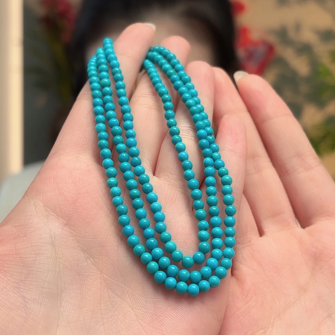 绿松石未镶嵌颈饰